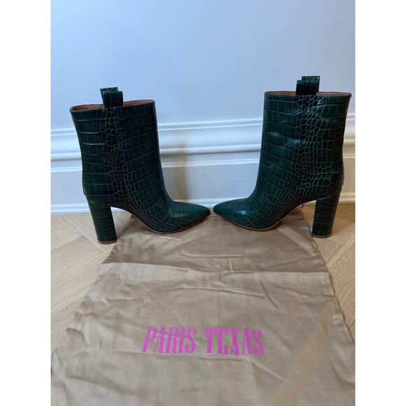Paris Texas Embossed Leather Boots EU 37 - Picture 5 of 9